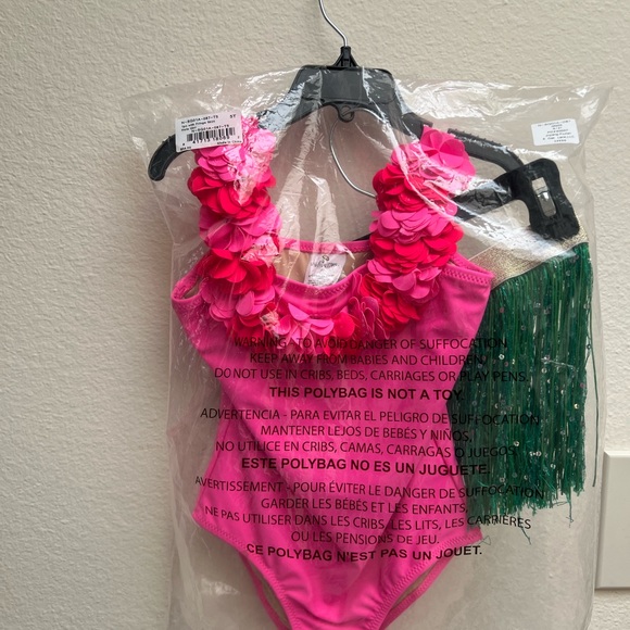 shade critters, hula, bathing suit 5T - Picture 1 of 3